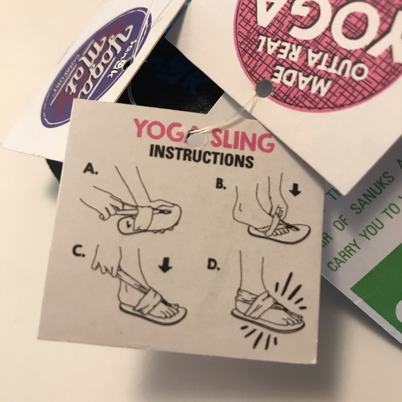 Sanuk Yoga Sling Sandals Multicolor Comfort NWT Size 8 - Picture 9 of 11